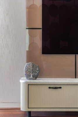 Tv stand interior photography at Sattva Coimbatore