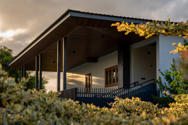 Exterior landscape architecture photography of Arc Human residence Tiruppur