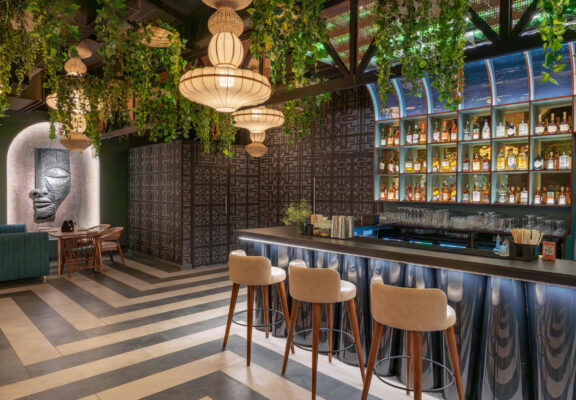 Entrance area interior photography at BTS Pub Coimbatore