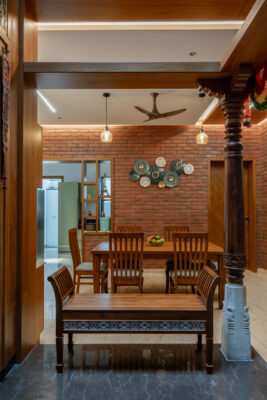 Living room interior photography at The Garnet House Coimbatore