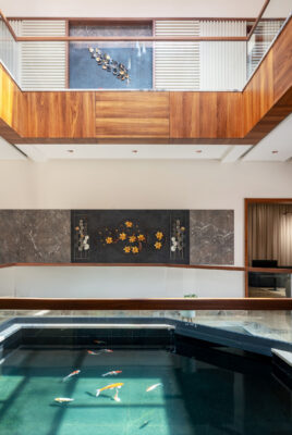 Entrance exterior photography of luxury villa in Dindigul